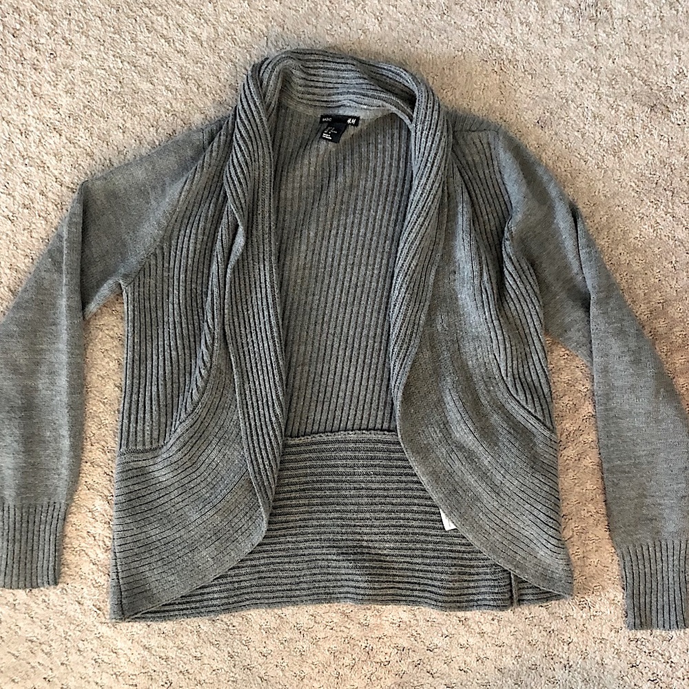 Gray Cardigan